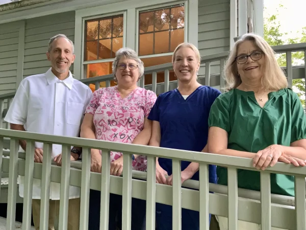 A team photo of the staff at The Gary J. Westerman, DMD.